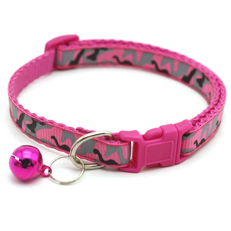 Obroża dla kota Pet 1.0 z naszywką w kamuflażu Bell_voghion.com