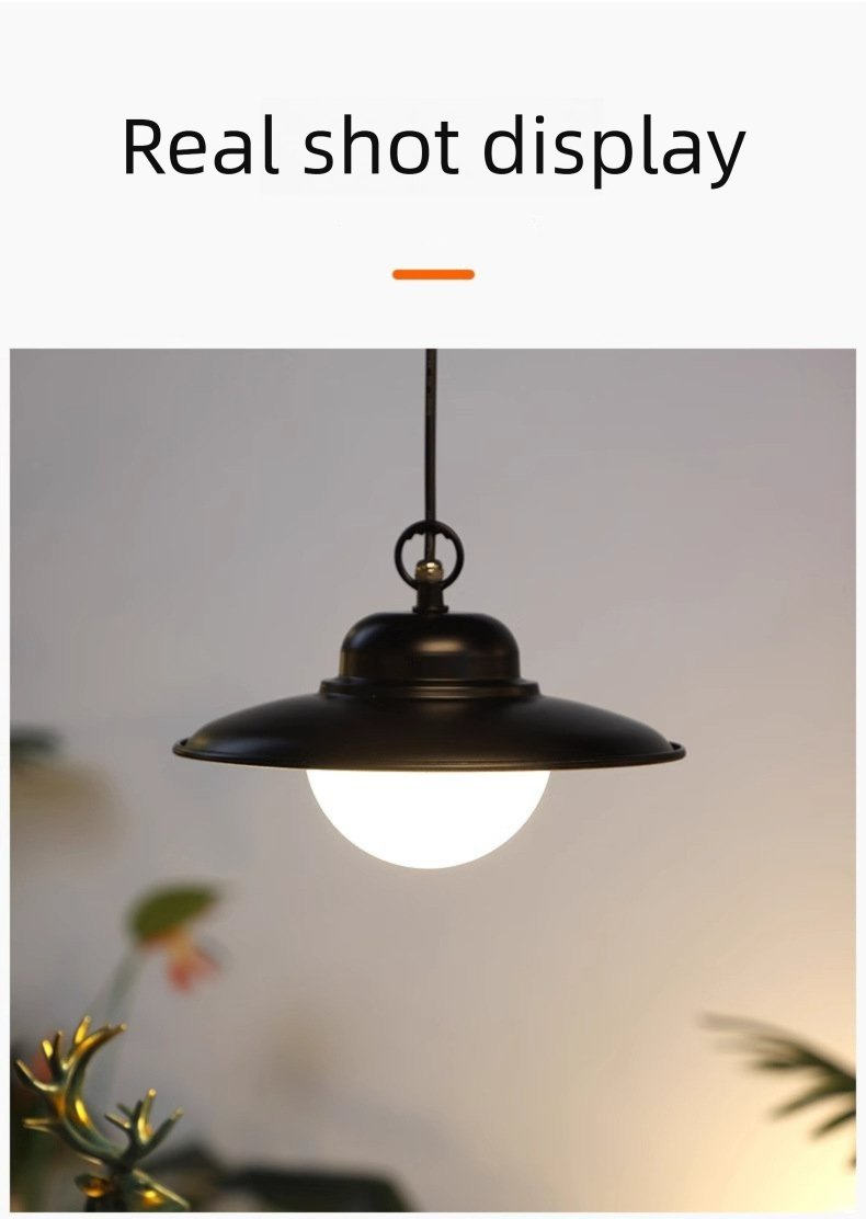 Lampada a sospensione ad energia solare, illuminazione per esterni, lampada a sospensione a LED impermeabile per interni ed esterni_voghion.com