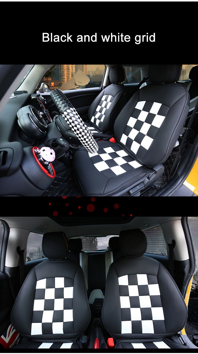 Autositzbezug, Schutzkissen für Mini Cooper R55 R56 R60 R58 R59, Sitzkissen-Zubehör, Innenausstattung_voghion.com
