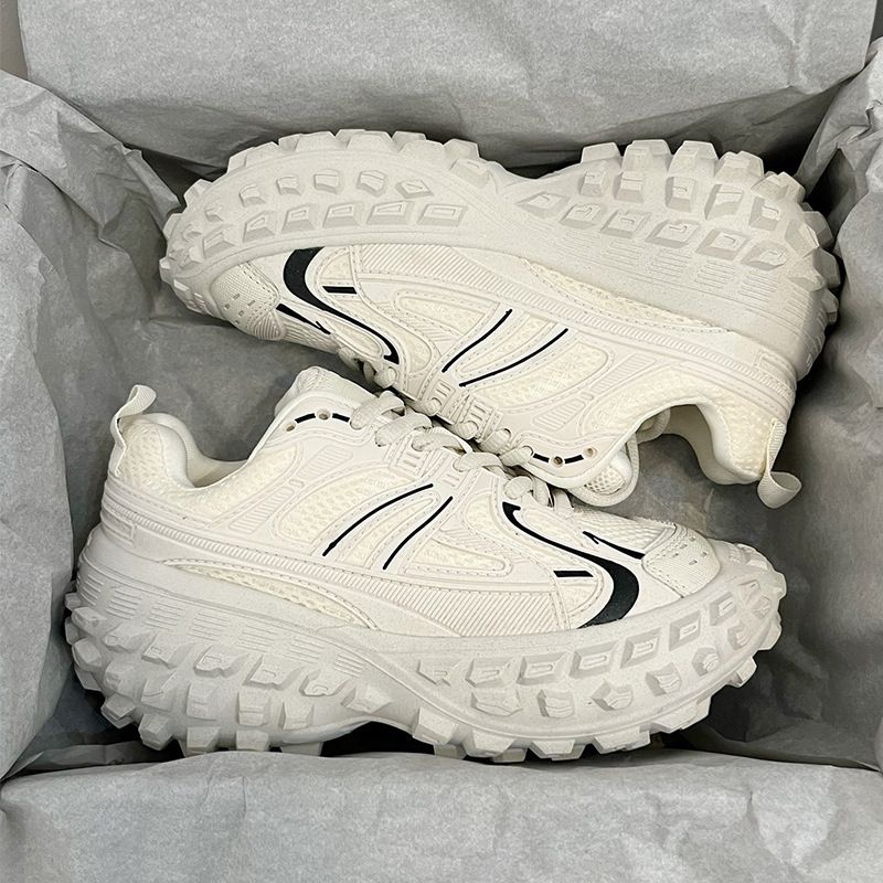 New Paris Tire For Men And Women 2024 Summer New Item Thick Sole Height Increasing Dad Couple Shoes Ins_voghion.com