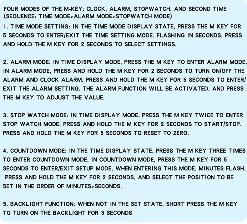 Modern Square Digital Watch With LED Backlight, Waterproof & Lightweight Design For Students And Casual Wear Luminous Leisure Watch_voghion.com