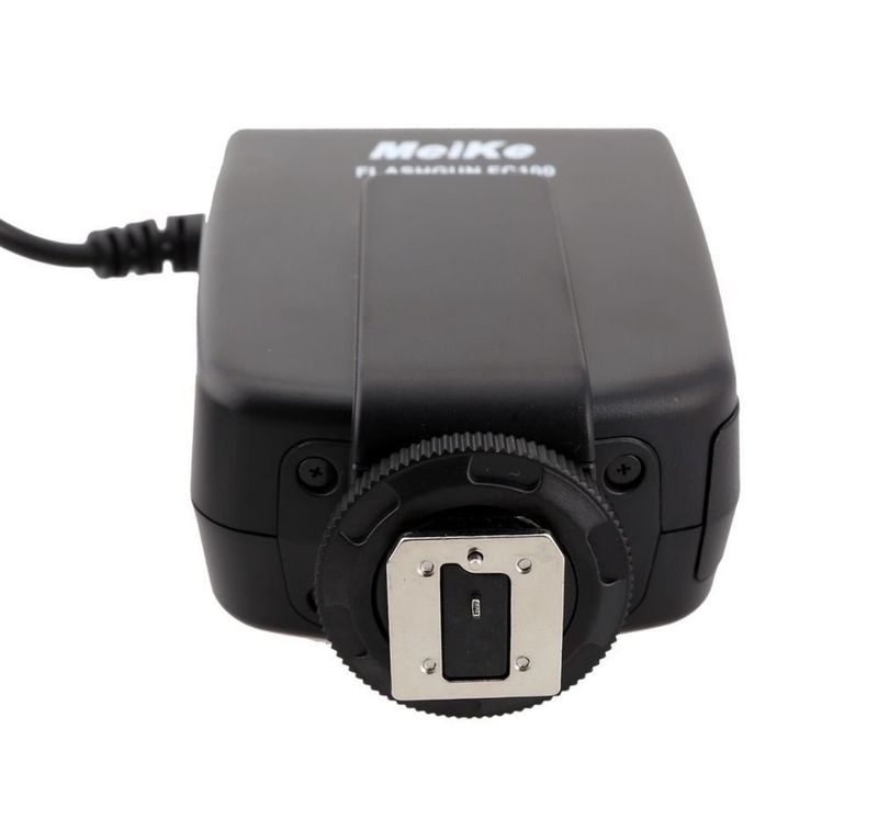 Meike FC-100 FC100 Manual LED Ro Flash Light With Sh Adapter Ring For Canon Nikon Olympus Pentax Digital DSLR Camera_voghion.com