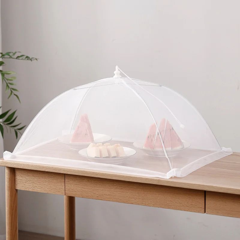Lebensmittelabdeckung Mesh faltbar waschbar Fliegen Tische Abdeckung Insektensichere Schutzabdeckungen Geschirrabdeckungen Home Küche Aufbewahrung Mithelfer_voghion.com