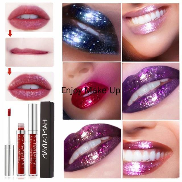 2024 2023 Lápiz labial líquido con purpurina Brillo labial Brillo labial Flip Lip_voghion.com