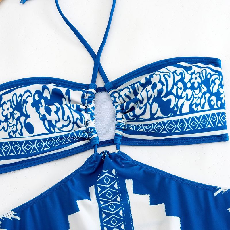 Nouveau maillot de bain deux pièces pour femmes, sexy, taille haute_voghion.com
