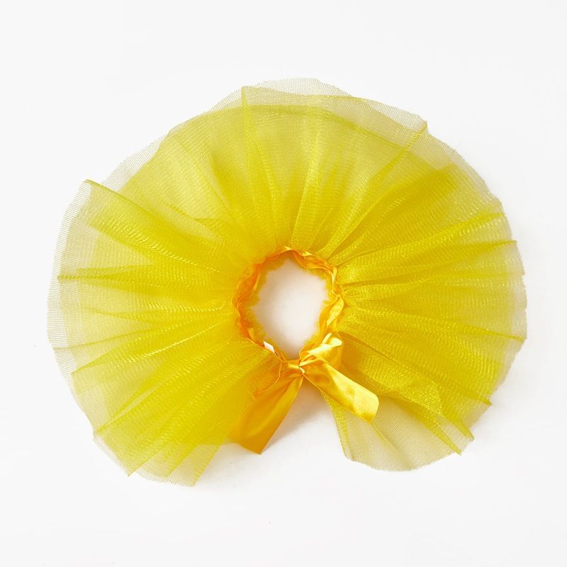 Neu Haustier TUTU Glänzender Tüll Krawatte Hundekostüm Halbrock_voghion.com