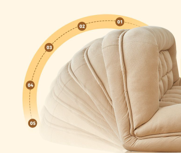 Poltrona reclinabile pigra per dormire, piccola camera da letto singola, divano doppio Tatami, letto gigante multifunzionale per cani._voghion.com