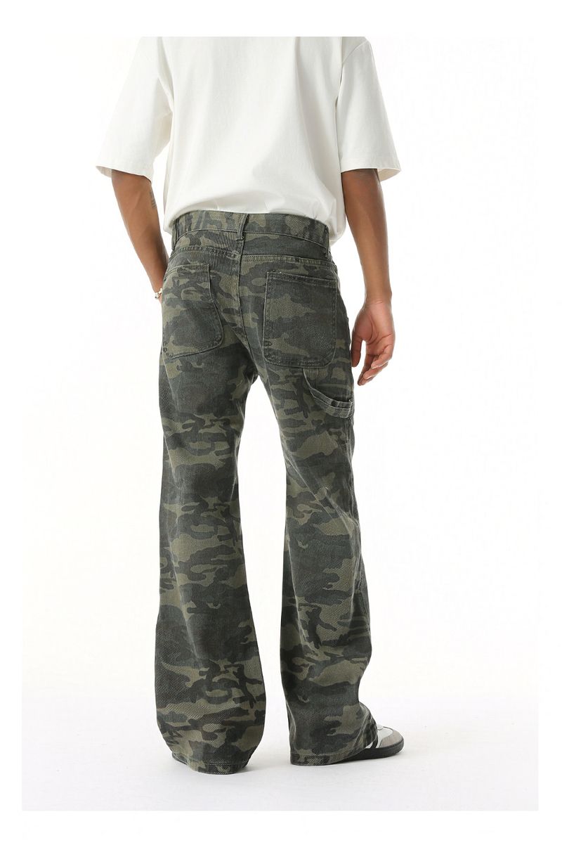 EF JEANS | Nuovi prodotti per la primavera 2025, jeans casual con micro-pull, larghi, decostruiti, con cuciture, mimetici e lavaggio a mano._voghion.com