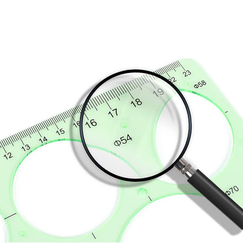 DIY Design Drawing Circle Sewing Drawing Tool Hollow out Drawing Plastic Template_voghion.com