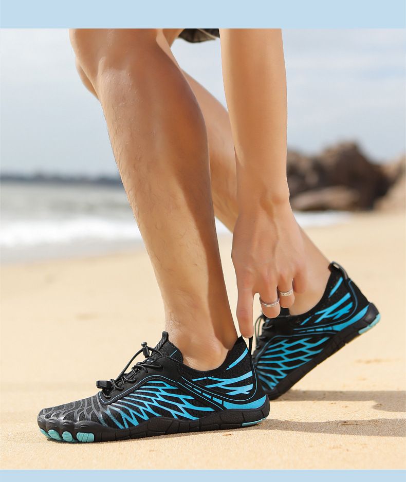 New Couple Five-Toe Women's Water Non-Slip Diving Snorkeling Swimming Rafting Fishing Wading Beach Shoes_voghion.com