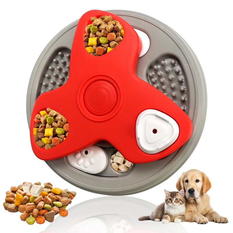 New Slow Feeder Cat Pet Puzzle Toy Boredom Reliever Bowl Dog Dish Factory Direct Sale_voghion.com