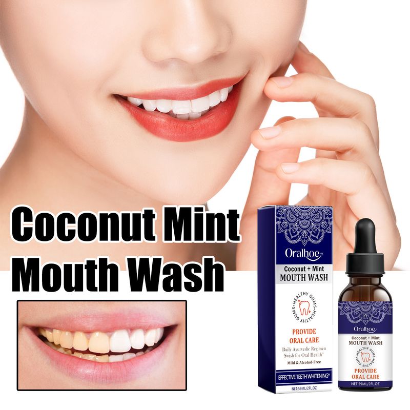 Oralhoe Konsentrert Gingival Care Munnskyll med Frisk Pust og Tenner_voghion.com