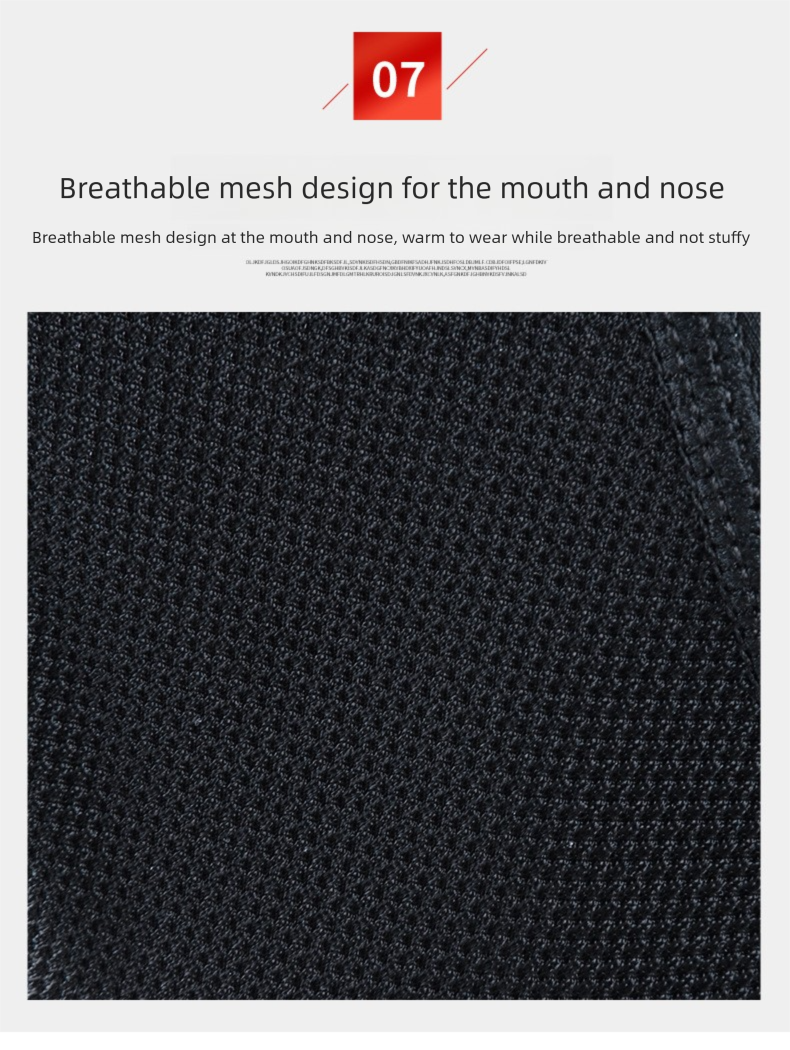 Zimowa ciepła maska do jazdy na rowerze na świeżym powietrzu, narciarstwa, ochrony twarzy, kasku, motocykla, chroniącego przed zimnem, wiatroszczelnej i oddychającej_voghion.com