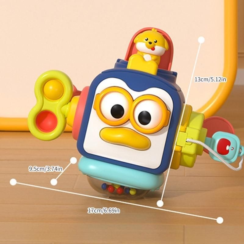 Montessori Infant Puzzle Early Stimulation Baby Toys Activity Cube Busy Ball Baby Training Busyboard Sensory Toys For Ch_voghion.com