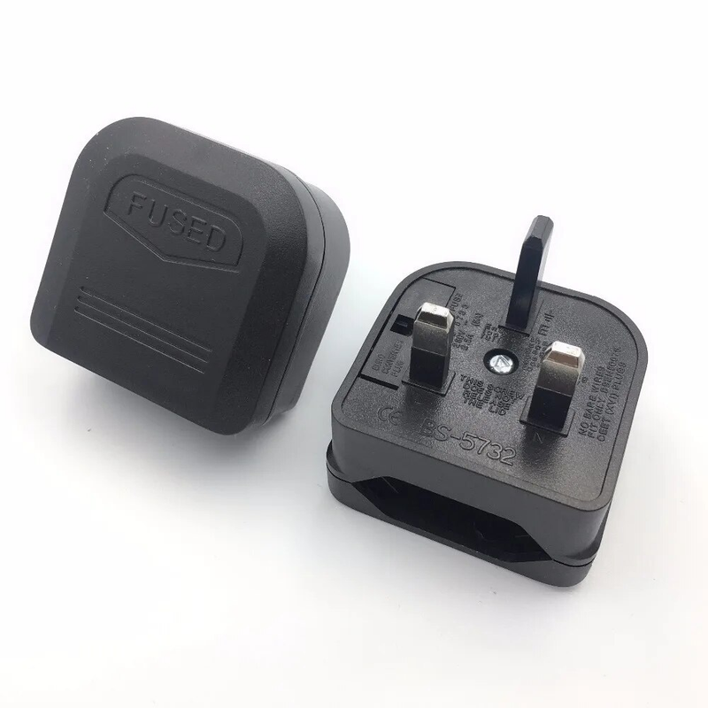 Europese Euro Eu 2 naar UK 3-pins reisstekkerconverteradapter oplader stopcontact_voghion.com