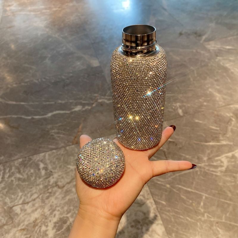 Elegant Bullet-Shaped Stainless Steel Tumbler - 304 Inner Layer, Compact & Stylish (180ml/220ml, Perfect For Women, Travel & Gifts)_voghion.com