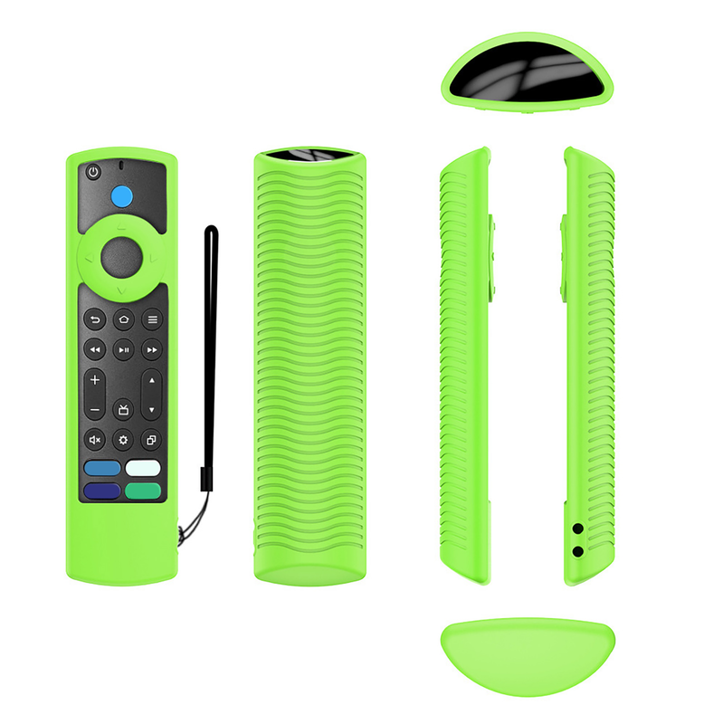 Protective Case Luminous Non-slip Soft Control Cover Silicone Protection Sleeve for Frie TV Alexa Voice Remote_voghion.com