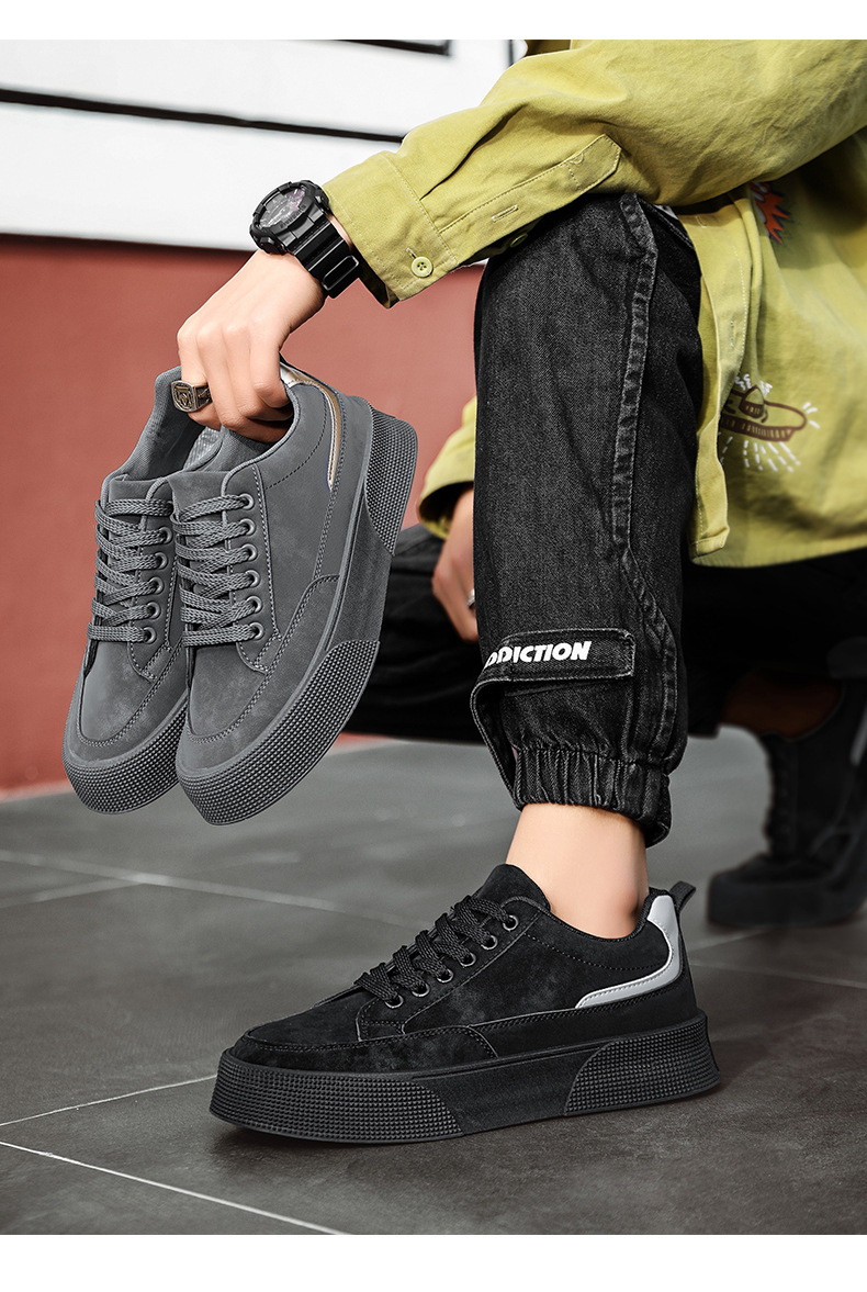 Herrenschuhe Frühjahr neue Arbeitsschutzschuhe Herren Baustellenarbeit Anti-Skateboard-Schuhe trendige All-Match-Sport-Freizeitschuhe Herren_voghion.com