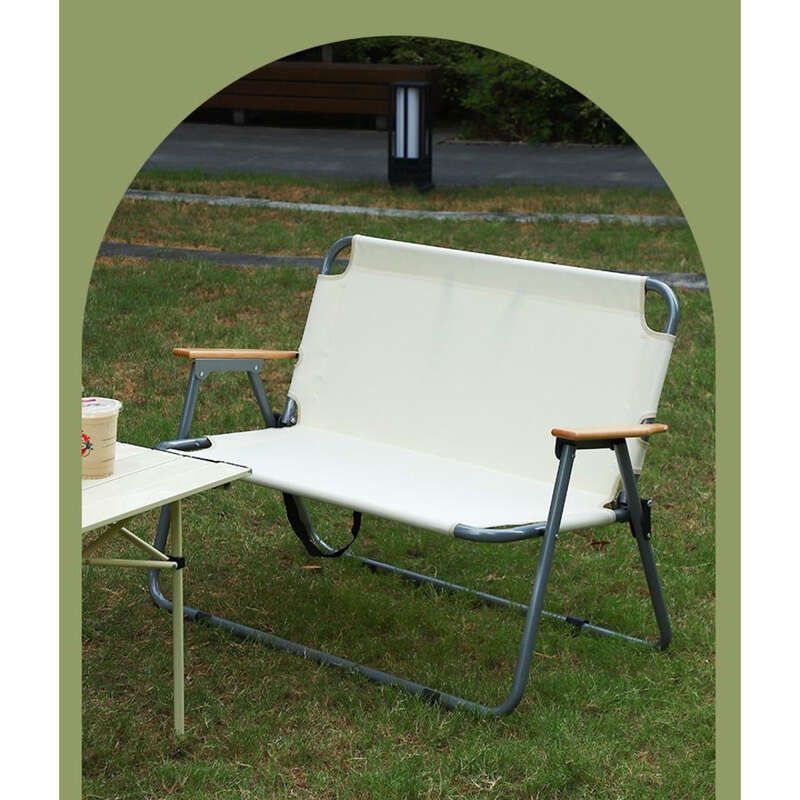 Canapea pliabilă de camping Ronghao poate sta sau culca cu pernă Recliner portabil, multifuncțional, pentru petrecerea timpului liber, pescuit._voghion.com