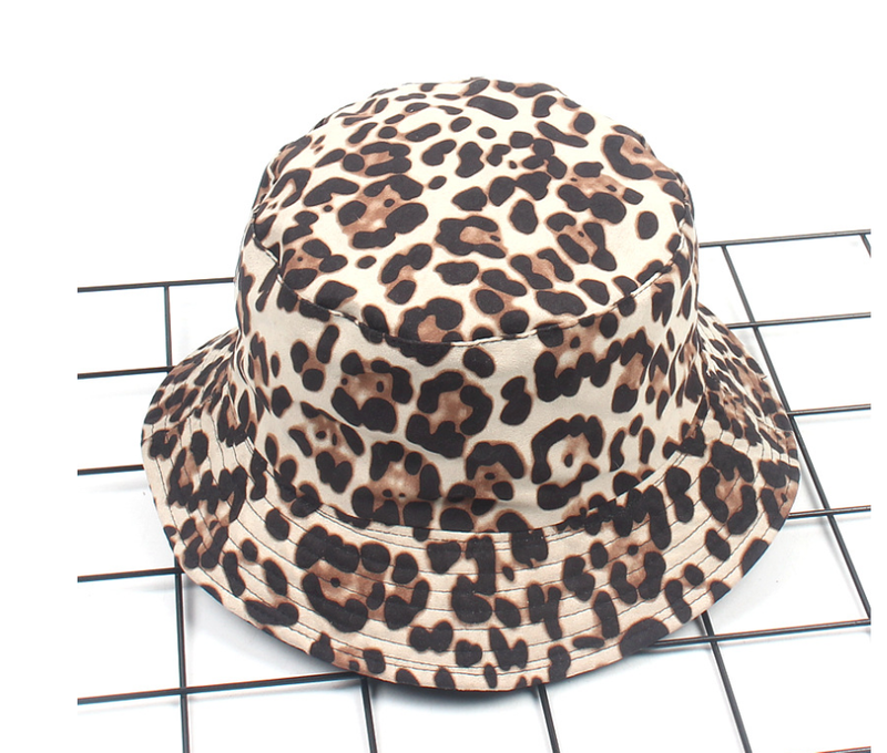 Moda 2024 Cappello da pescatore con stampa leopardata Cappello da viaggio all'aperto Cappello da sole per donna Cappelli in autunno inverno Regali per ragazze_voghion.com