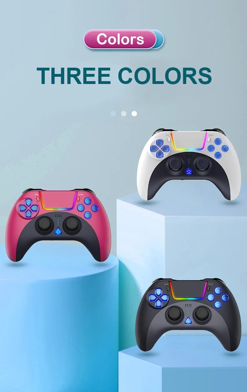 Ipega 4023 Bluetooth Gamepad Game Controller Touchpad Wireless Joystick for PS4 PS3 iOS MFi Games Android Phone PC_voghion.com