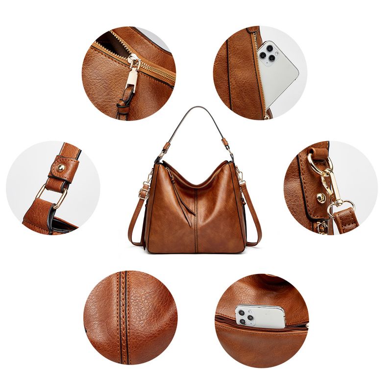 Handbag Set For Women Stylish Large Capacity Tote Shoulder Bag_voghion.com