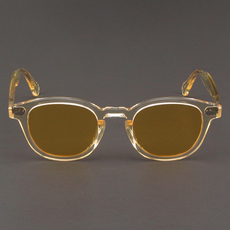 Divat Johnny Depp napszemüveg férfi Lemtosh polarizált napszemüveg női márka Vintage sárga acetát keret éjjellátó szemüveg_voghion.com