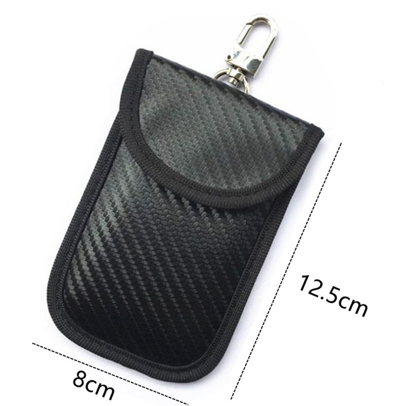 Mobile Phone Signal Car Key Anti-Magnetic Anti-Theft RFID Blocking Storage Bag_voghion.com