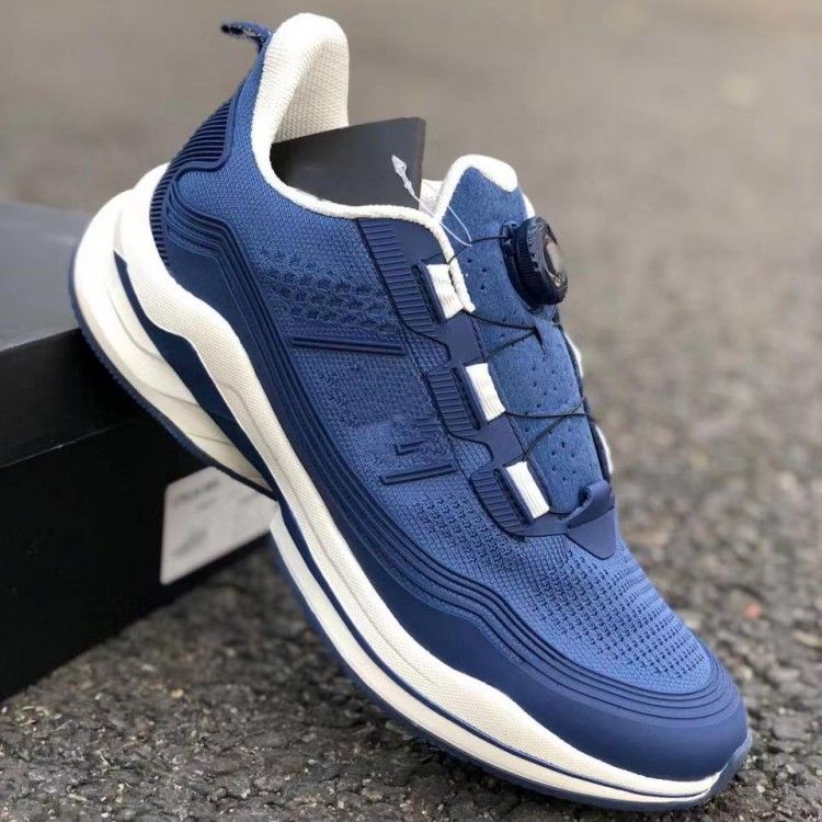 DE Cushioning Men And Women Sports Casual Running Lazy Automatic Rotating Lock Shoes BOA Dijia Anti-Slip SE_voghion.com