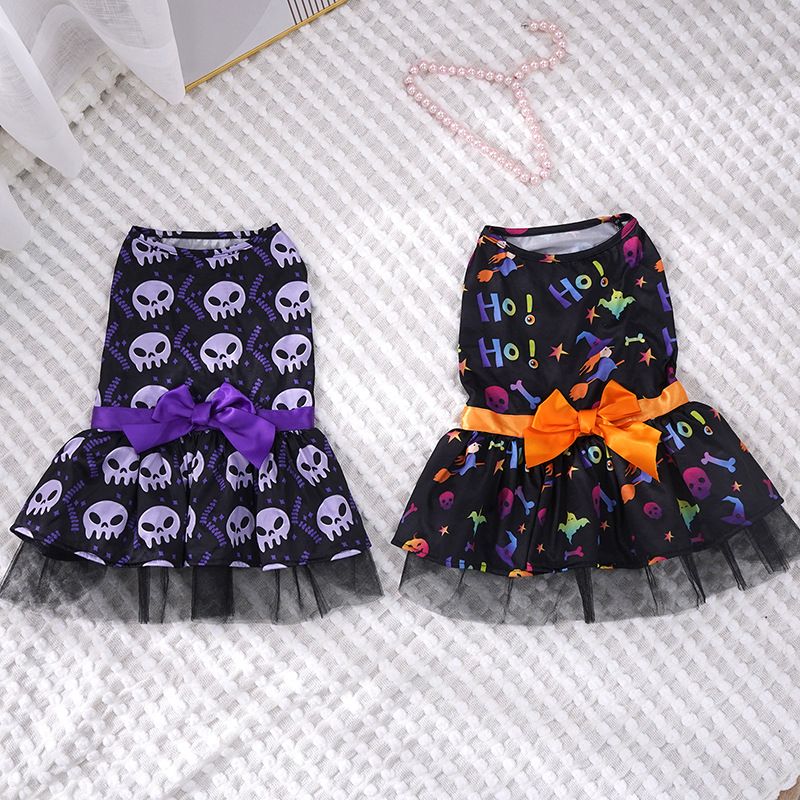 Halloween-Kleidung für Hunde, Netzrock, Heimtierbedarf_voghion.com