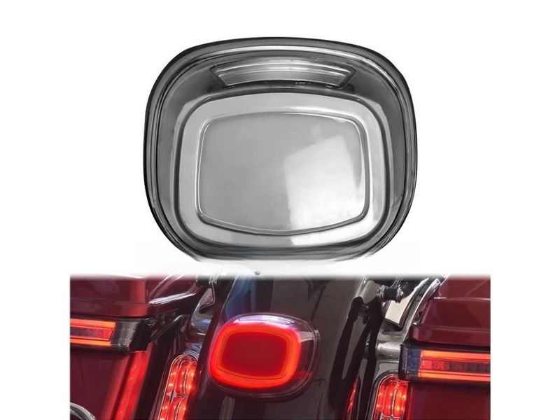 Luz trasera LED para Harley Softail Dyna Touring Sportster XL883 XL1200 1999-2022, luces de freno traseras para motocicleta, luz de circulación DRL_voghion.com