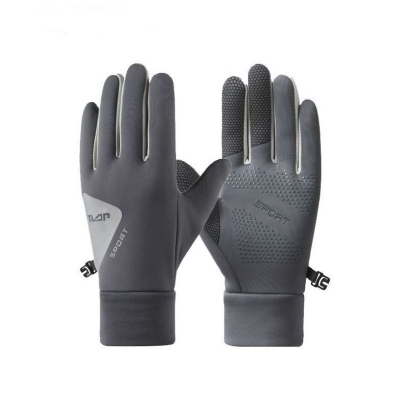 Guanti da ciclismo invernali da donna a cinque dita, touchscreen, foderati in pile, spessi, caldi, resistenti al freddo, adatti alla neve, resistenti all'acqua,_voghion.com