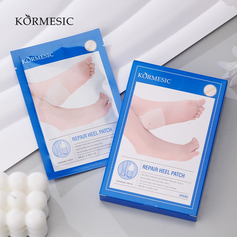 KORMESIC Hydrogel Heel Patches 1 Pc 7g/pair Hydrating Moisturizing Foot Mask_voghion.com