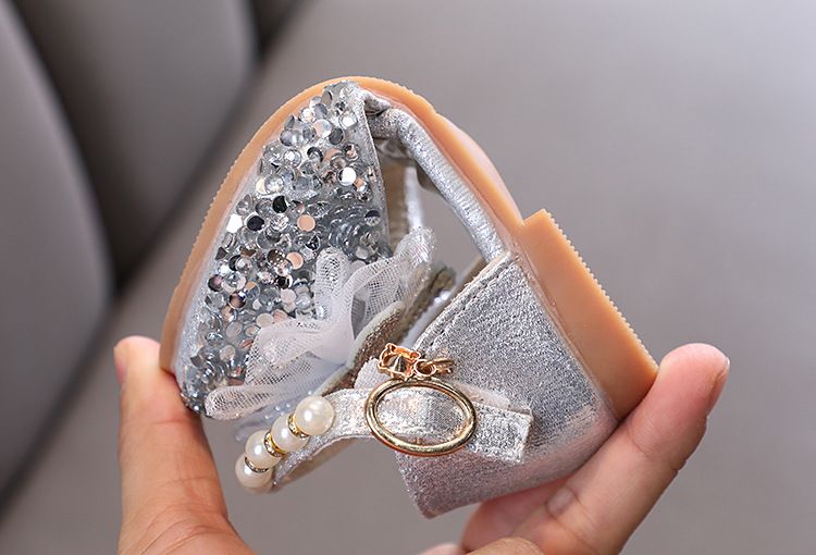 Neu Dame Baby Mädchen Mädchen Prinzessin Diamant Einzelnen Schuh Schuhe Dance_voghion.com