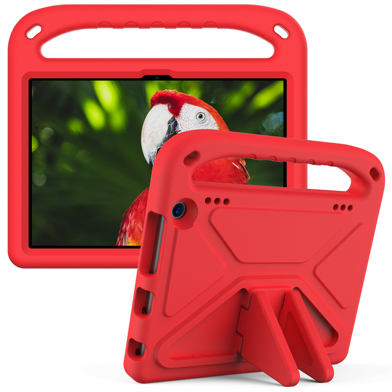 Støtsikker EVA håndholdt stativdekselveske for Kindle Fire HD 8 2022 HD8 Plus 2020 8,0 tommer Fire 7 2022 etui Kids Tablet_voghion.com