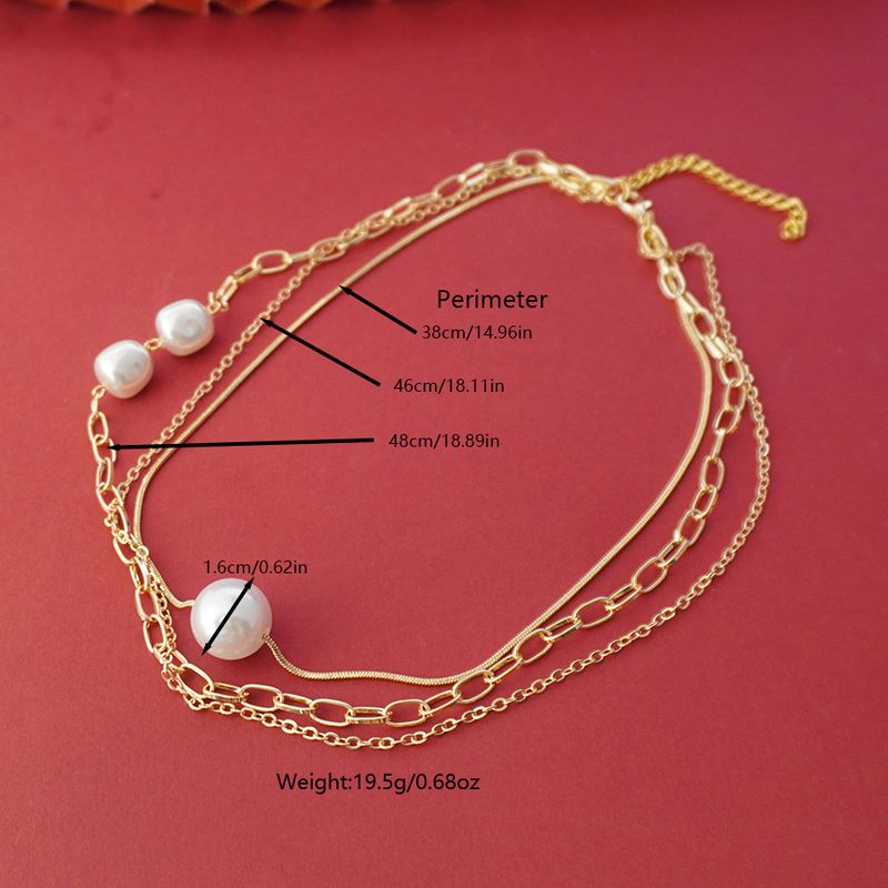 collana, stile barocco tre in uno, collana di perle di nicchia_voghion.com