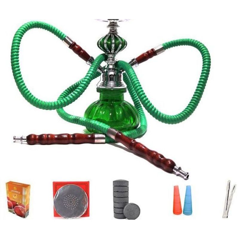 Juego de pipas dobles, tamaño pequeño y mediano, para bar, discoteca, KTV, precio especial_voghion.com