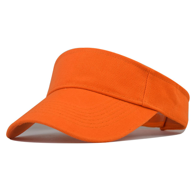 Spring Summer Sports Sun Cap Men' Cap Women Adjustable Cotton Visor UV Protection Top Empty Tennis Golf Running_voghion.com