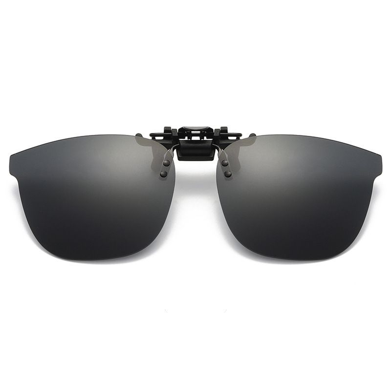 PC Explosion-Proof Fashion Sunglasses Prescription Driver Clip-On Driving Night Vision Glasses_voghion.com