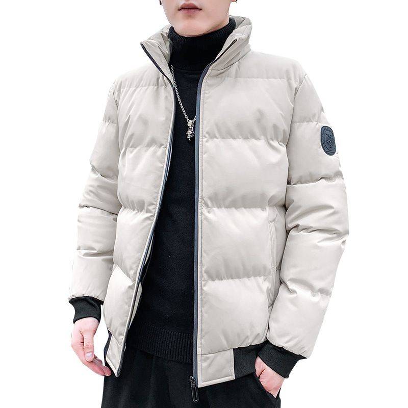 Tyk Simple Vinterjakke Herre Tiger Head Cotton Coat M-8Xl Large_voghion.com