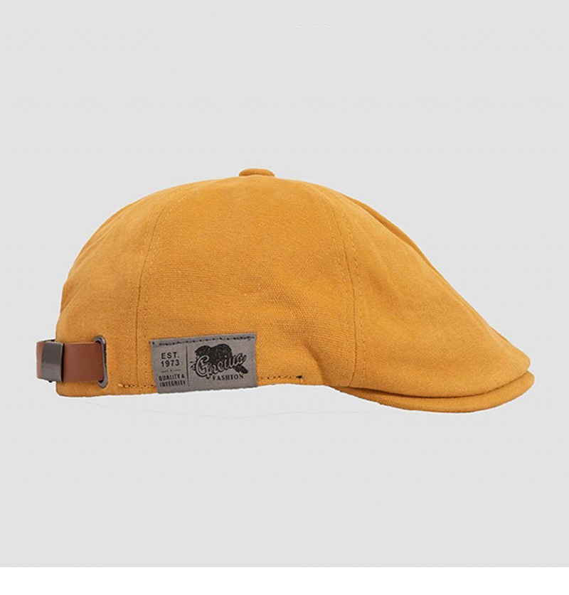 Men Hats Berets British Western Style Cap Classic Winter Woman Vintage Linen Beret_voghion.com