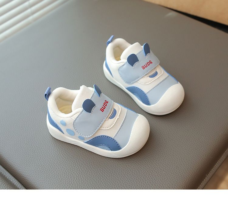 Baby Learning Shoes 0 1 3 Years Old Spring And Autumn New Infant Mesh Non Slip Sports Shoes Boys And Girls Functional Shoes_voghion.com