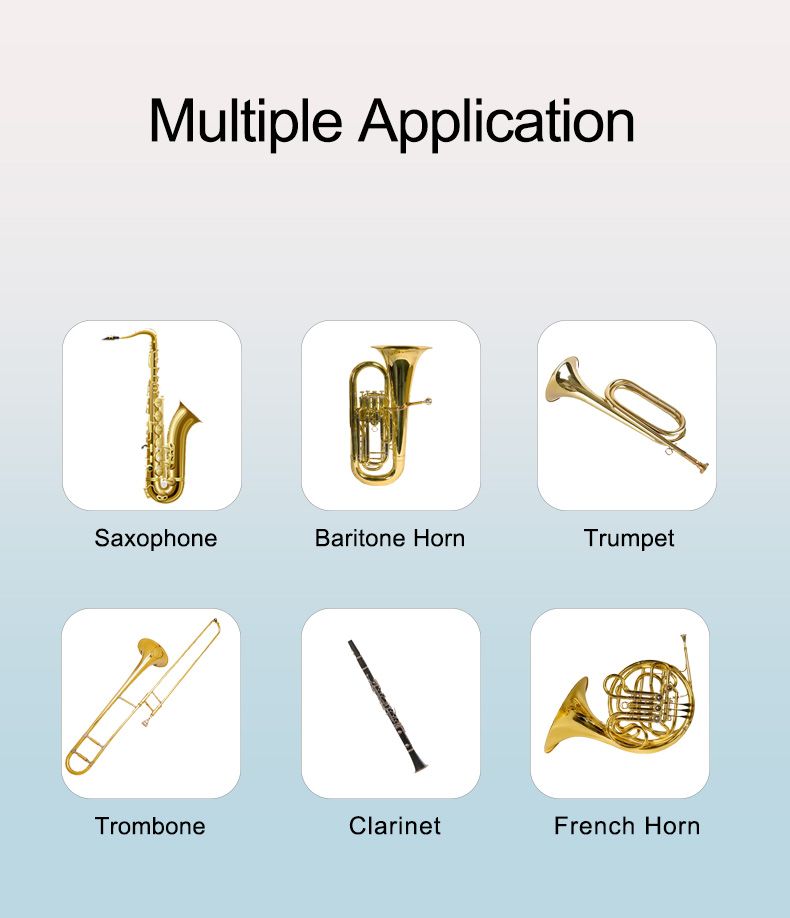 Lomeho Mini Saxofoon 3 4 Pin XLR Microfoon 3.5mm Plug Blaasinstrument Microfoon Trompet Fantoom Connector Plastic Doos Koffer_voghion.com
