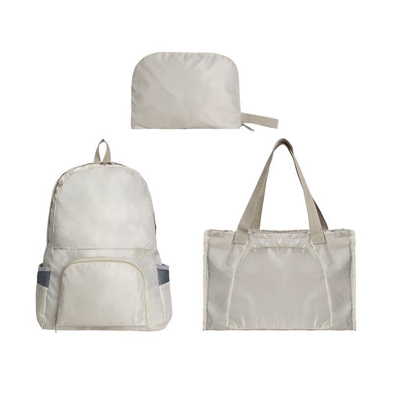 Runhui Dual-use Foldable Ultra-light Student School Lightweight Hiking Backpack Travel Double-shoulder Bag_voghion.com