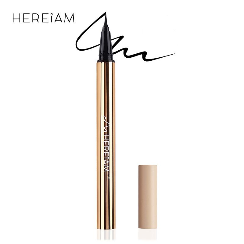 HEREIAM Flowing Cloud Slim Pen Waterproof Long-lasting Natural Smudge-proof Eyeliner Makeup_voghion.com