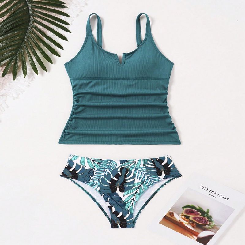 European And American Sexy Bikini Two-Piece Swimsuit Sexy Cross-Border Women's Swimsuit With Strap_voghion.com