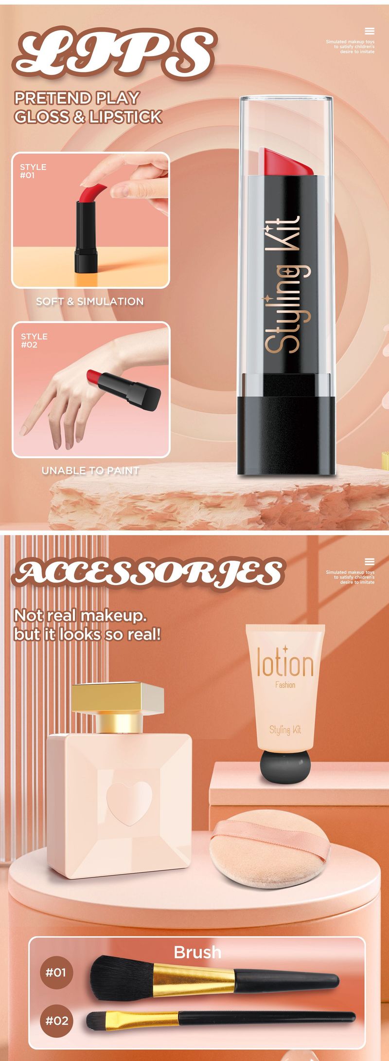 Cross Border Girls Pretend House Cosmetics Set Simulation Nail Art Lipstick Eye Shadow Can Not Be Smeared Makeup Toys Wholesale_voghion.com