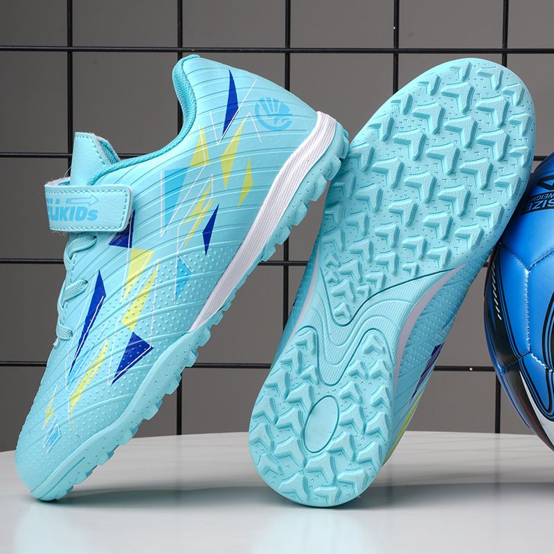 Scarpe da calcio con tacchetti rotti del marchio Zhenzu per uomo, donna e bambino, lacci senza allacciatura, fibbia, suola in gomma TF, antiscivolo_voghion.com