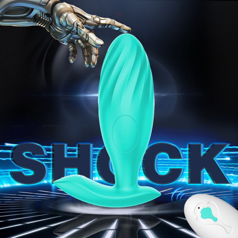Afstandsbediening vibrator draagbare vibrerende anale plug prostaat massager mannelijke en vrouwelijke masturbator vibrator seksspeeltjes_voghion.com
