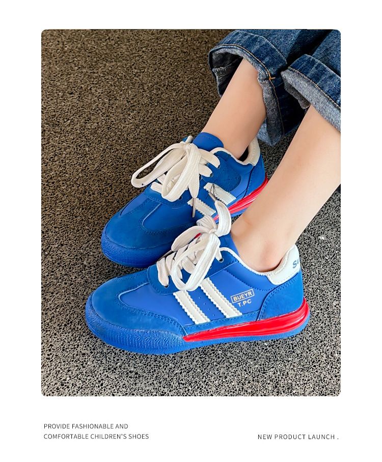 Autunno 2024 Nuova moda per bambini Versatile Casual Ragazze Low Top Board, Versione coreana, Ragazzi Suola morbida Sport_voghion.com